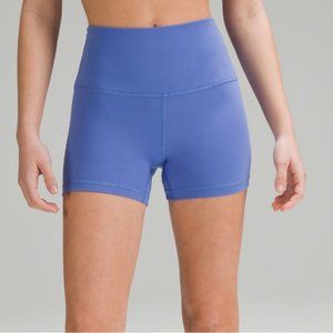 Lululemon Wunder Train High-Rise Shorts 4” in Wild Indigo Size 8